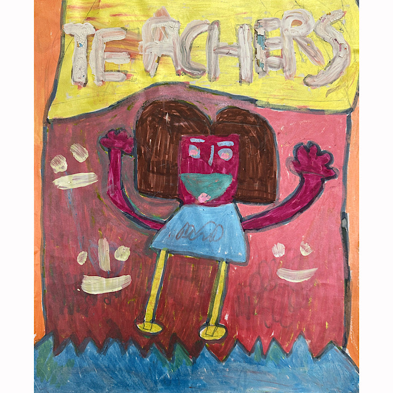 Teachers, Drawing, (17x14")