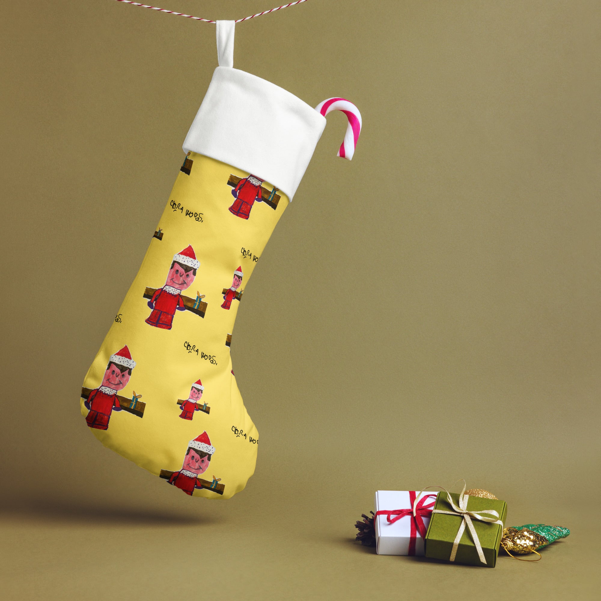 JOLLY Christmas stocking