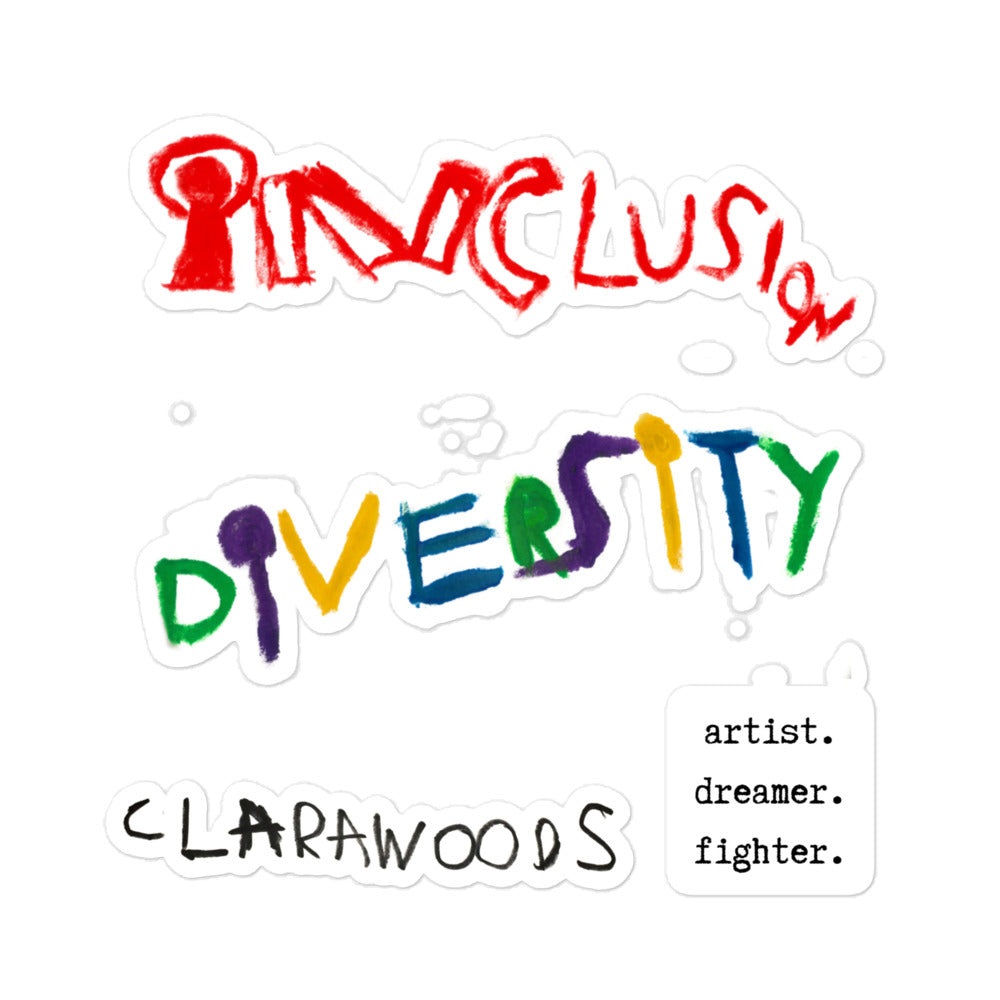 Inclusion - Diversity stickers