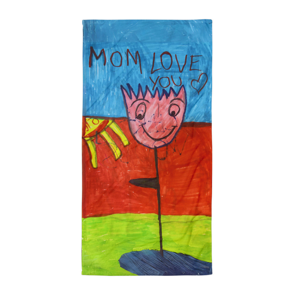 Mom Love You Towel