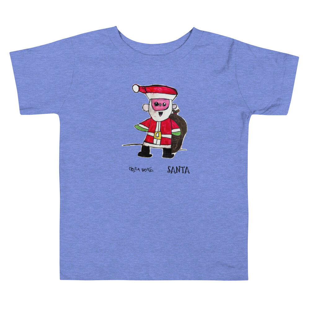 Toddler SANTA Sleeve Tee