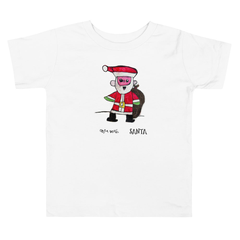 Toddler SANTA Sleeve Tee