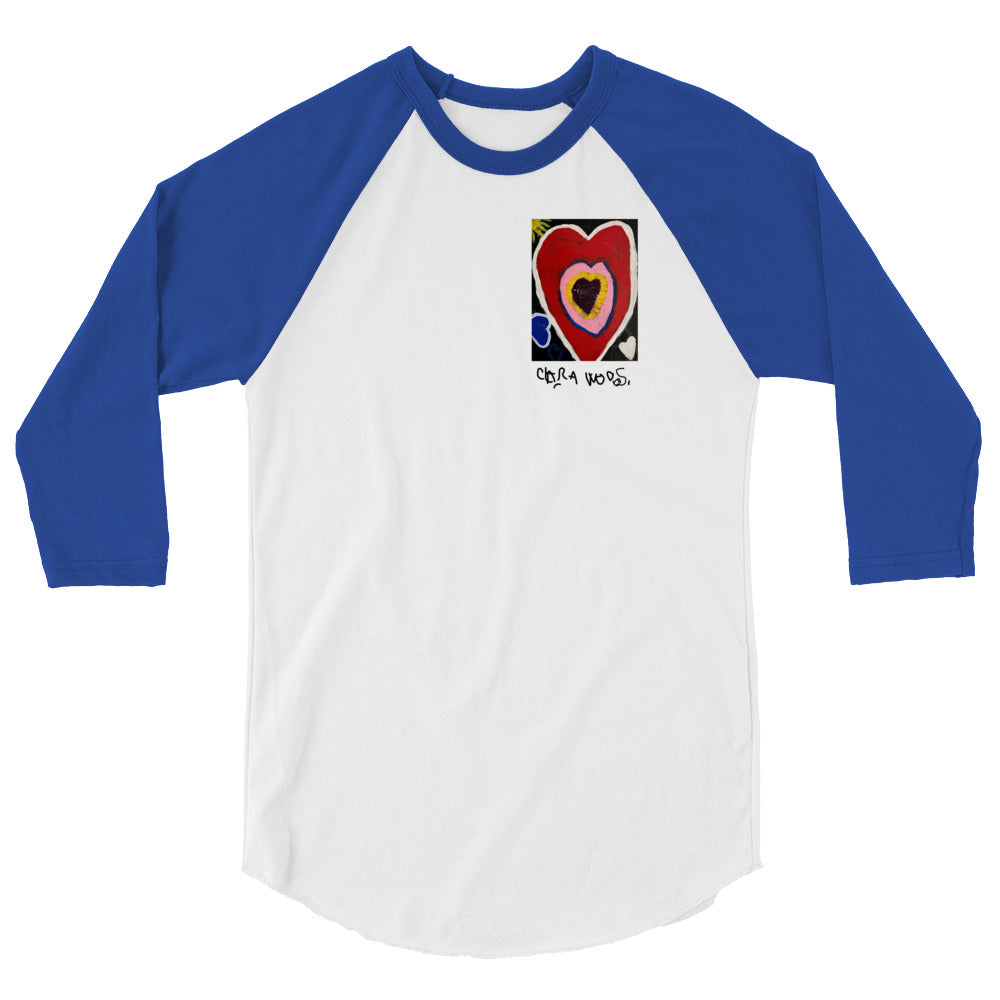 Therapist Heart 3/4 sleeve shirt