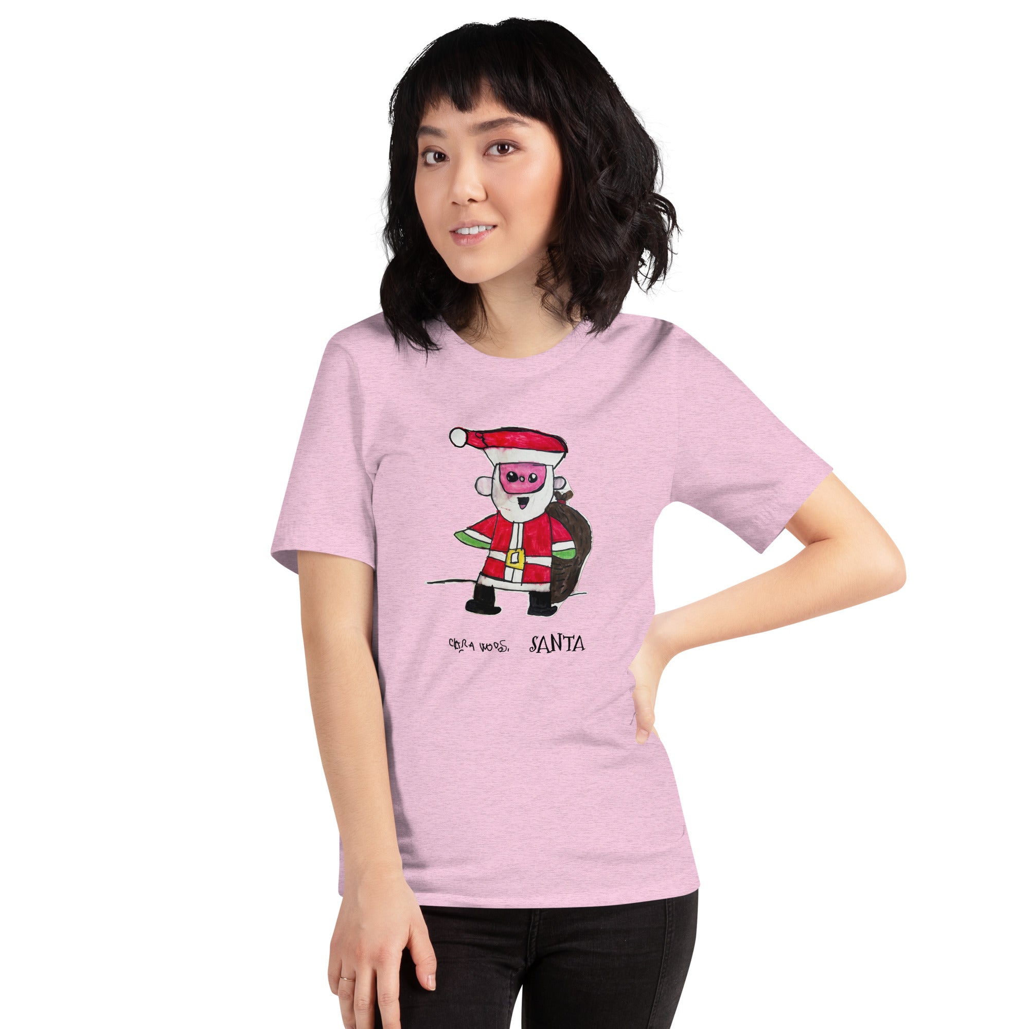 SANTA T-shirt by Clara Woods