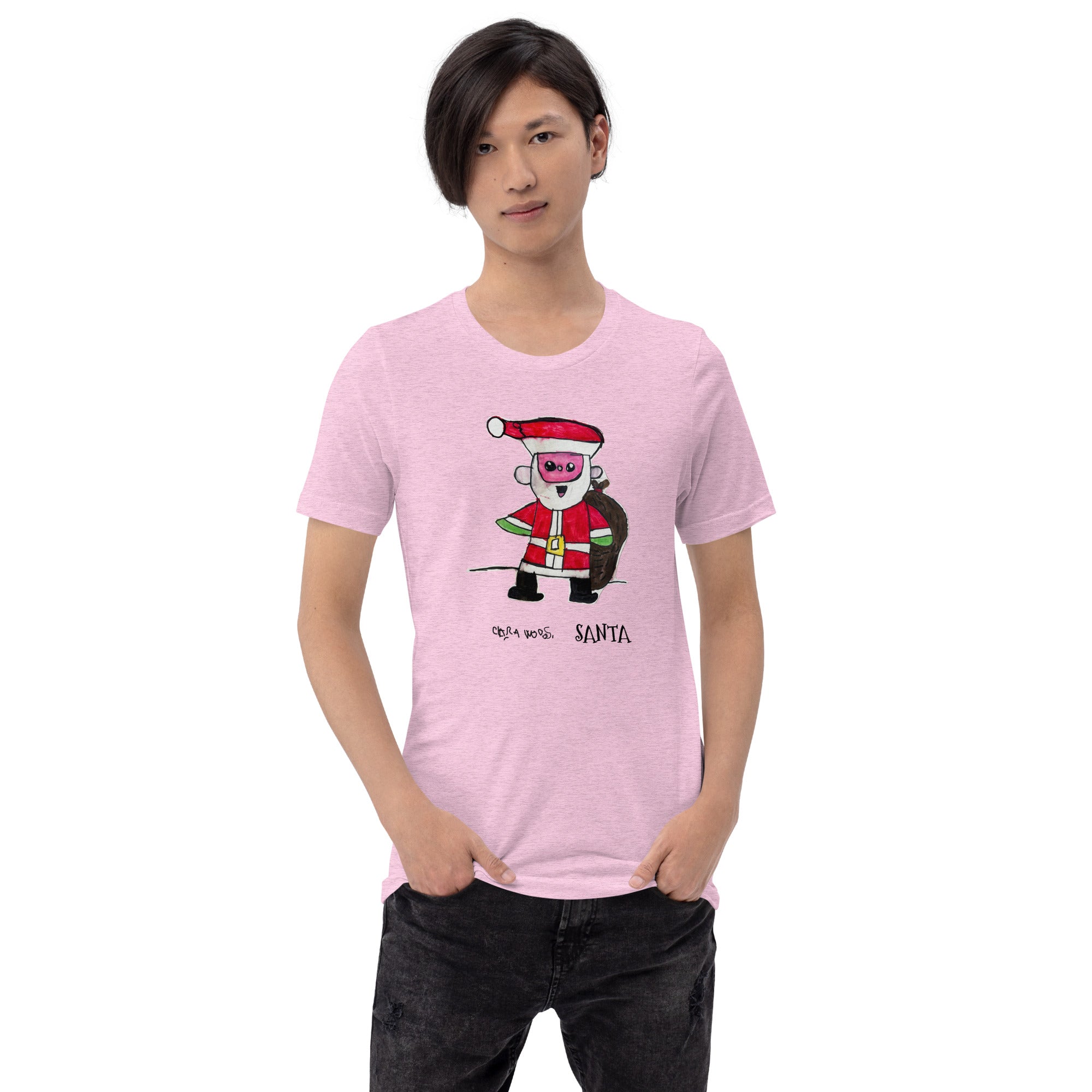 SANTA T-shirt by Clara Woods