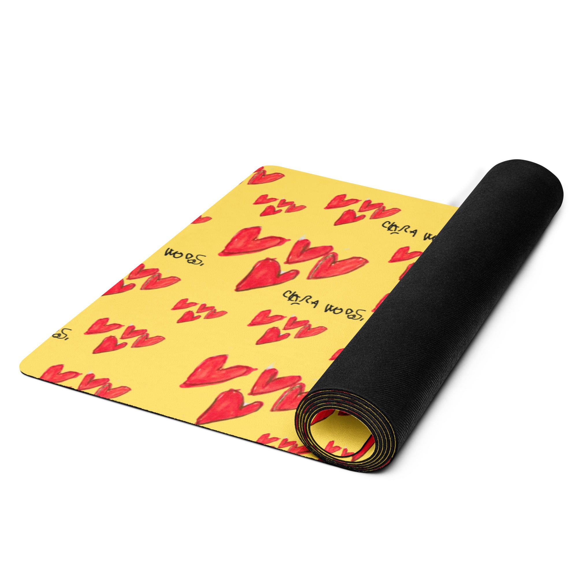 "Power of Love" Yoga mat