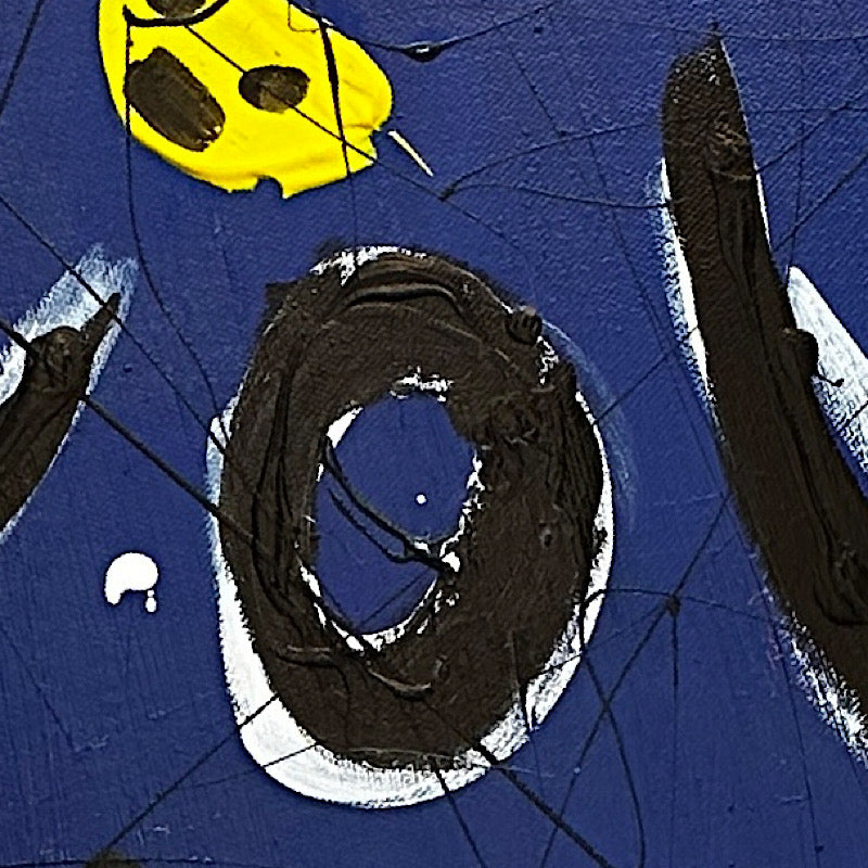 God Love You, Painting, Acrylic on canvas, 2023 (40x16")